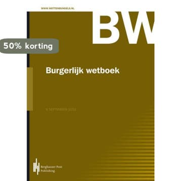 Burgerlijk Wetboek 2013 9789073875173, Verzenden, Zo goed als nieuw