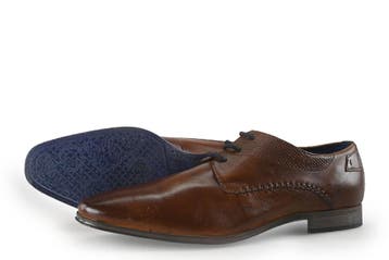 Bugatti Veterschoenen in maat 43 Cognac, Kleding | Heren, Schoenen, Bugatti, Overige kleuren, Verzenden, Zo goed als nieuw