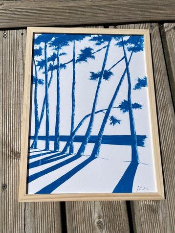 frederic Cadiou - Cap Coz bleu électrique
