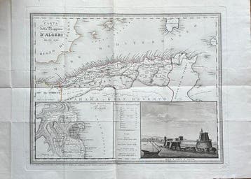 Algérie - Charte de la Régence d’Alger; Molo è città di, Nieuw