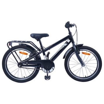 vidaXL Kinderfiets 18 Inch voor 5-7 jaar oud Zwart, Fietsen en Brommers, Verzenden, Nieuw