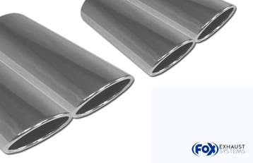 FOX Audi A3 - GY sedan einddemper uitlaat rechts/links - 2x1, Auto-onderdelen, Verzenden, Nieuw