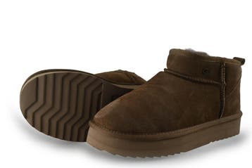 Warmbat Laarzen in maat 42 Bruin, Kleding | Dames, Schoenen, Hoge laarzen, Bruin, Verzenden, Zo goed als nieuw