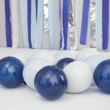 Blauwe Ballonnen 13cm 40st, Verzenden