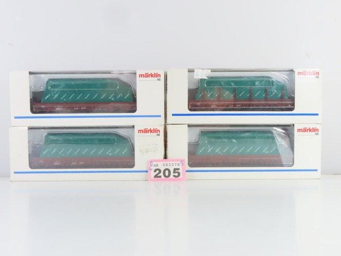 Märklin H0 - 46942 - Modeltrein goederenwagon (4) - 4, Hobby & Loisirs créatifs, Trains miniatures | HO
