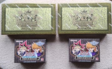 Konami - 4 Sealed box - Yu-Gi-Oh!, Hobby en Vrije tijd, Verzamelkaartspellen | Yu-gi-Oh!, Nieuw