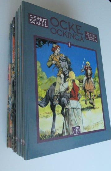 Ocke Ockinga, Huon de Neveling - Complete reeks HC - 9 Album, Boeken, Nieuw