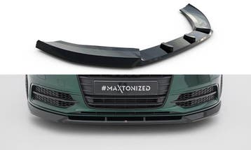 Front splitter V.3 voor Audi A6 C7 S line / S6, Auto diversen, Ophalen of Verzenden