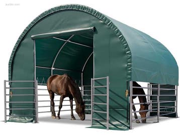 RTE - 8112 - Dierenverblijf / cattle tent...
