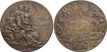 Bronze-medaille 1911 Bremen-stadt, Verzenden