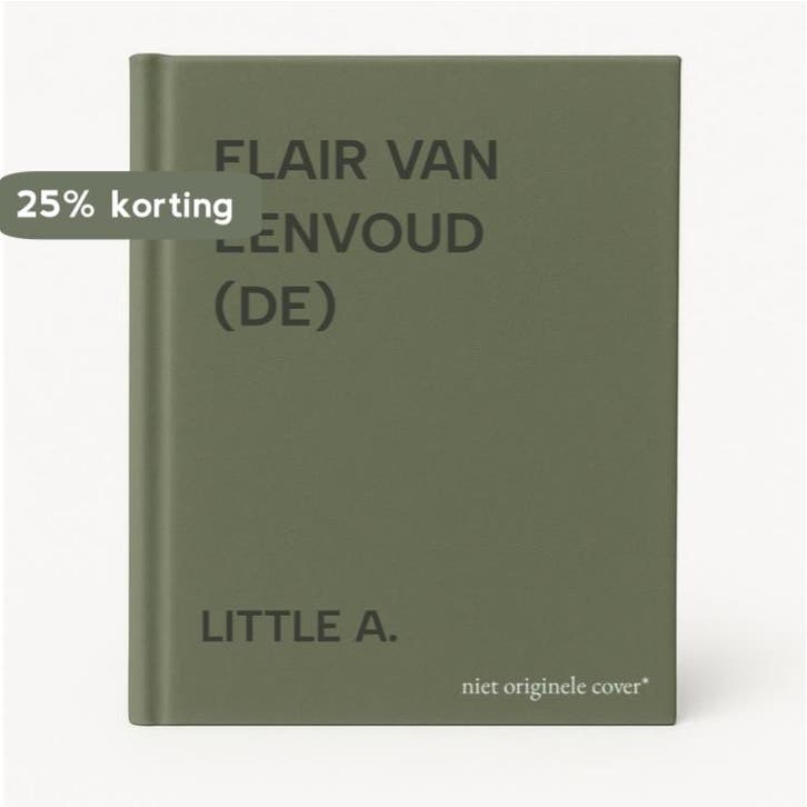 FLAIR VAN EENVOUD (DE) 9789060207246 LITTLE A., Boeken, Kookboeken, Gelezen, Verzenden