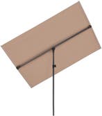 MaxxGarden Schaduwdoek - Parasol - zonnezeil op steel 130..., Ophalen of Verzenden, Nieuw, Kantelbaar