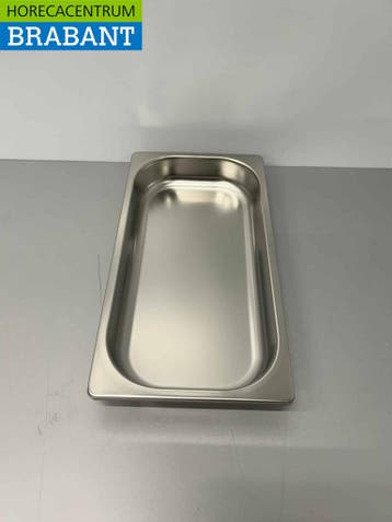 HCB, bac Gastronorm en acier inoxydable, bac GN 1/3,, Verzenden