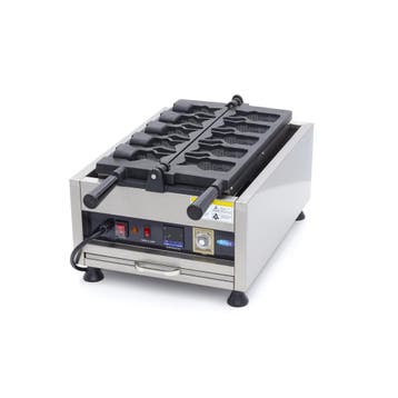 Wafelijzer - 5 Stuks - Taiyaki / Visvorm - Draaibaar -, Verzenden, Nieuw