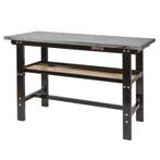 Werkbank zwart 150 cm met zinken werkblad, Ophalen of Verzenden, Nieuw