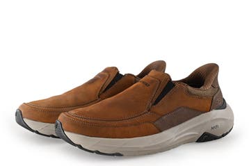 Skechers Sneakers in maat 42 Bruin, Kleding | Heren, Bruin, Verzenden, Zo goed als nieuw, Skechers