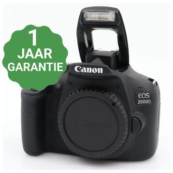 10% korting | Canon EOS 2000D body | Tweedehands, Verzenden, Zo goed als nieuw, Canon