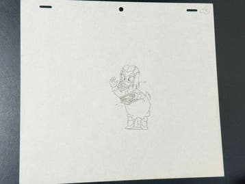 Walt Disney, 1987/90 - Originele animatietekening van Magica