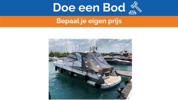 Bieden: Sessa Marine C42 original canvas cockpit cover blue, Watersport en Boten, Ophalen of Verzenden, Nieuw