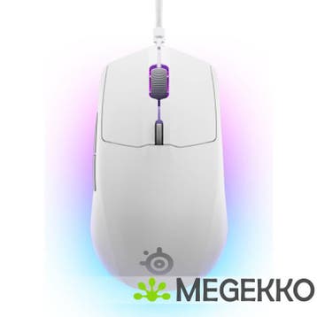 Steelseries Rival 3 Gen 2 Wit Gaming muis, Verzenden