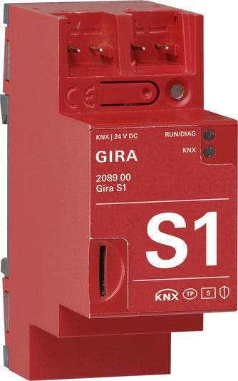 Gira KNX DIN-Rail Interface Bus Systeem - 208900, Doe-het-zelf en Bouw, Elektriciteit en Kabels, Verzenden