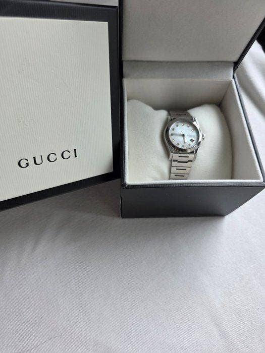 Gucci - Pantheon Diamonds - Mother of Pearl - Femme -, Bijoux, Sacs & Beauté, Montres | Hommes