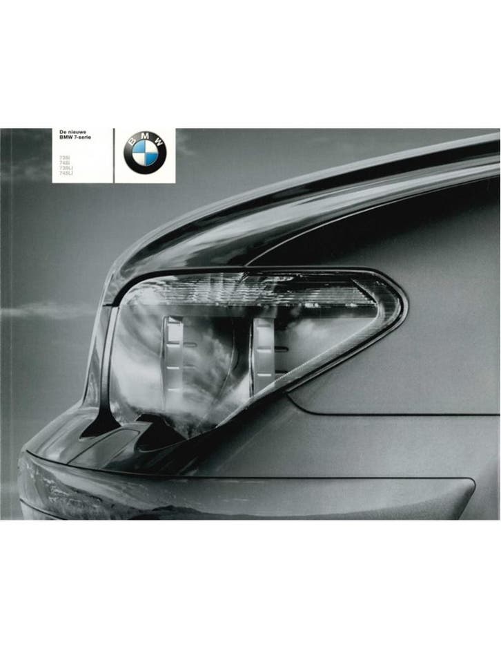 2002 BMW 7 SERIE BROCHURE NEDERLANDS, Livres, Autos | Brochures & Magazines, Enlèvement ou Envoi