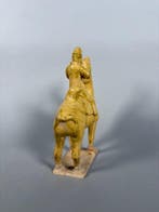 Oude Chinese Sui-dynastie geglazuurd terracotta Figuur van