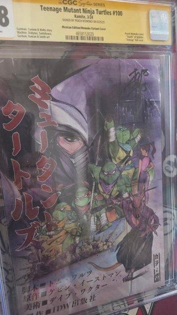 Teenage Mutant Ninja Turtles 100 - LaMole Foil Peach Momoko, Nieuw