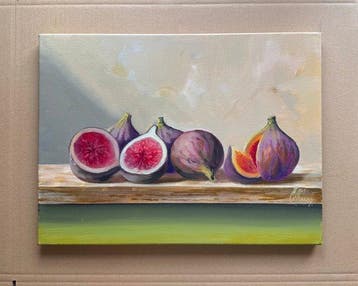 Sergey Kolodyazhniy (XX-XXI) - Still life with figs