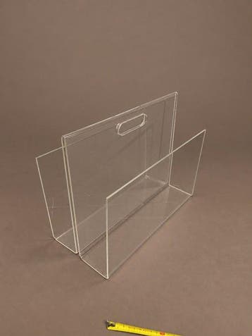 Tijdschriftenhouder - Acryl - Space Age
