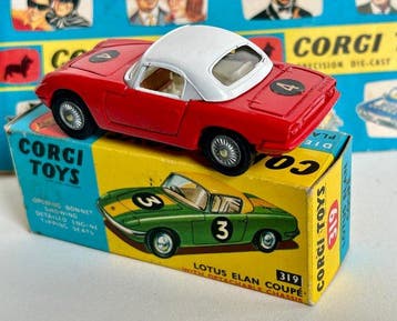 Corgi Toys 1:43 - Voiture miniature - Lotus Elan Coupe -
