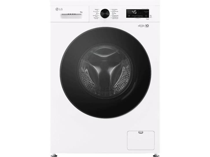 LG - Wasmachine Voorlader - 9 kg - Wit, Electroménager, Lave-linge, Envoi