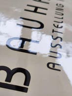 Bauhaus - enamel sign BAUHAUS Emailschild S Emaille Schild