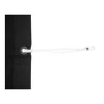 100× FORTEX Spanelastiek 25cm met nylon haakje Ø4mm wit, Muziek en Instrumenten, Licht en Laser, Verzenden, Nieuw
