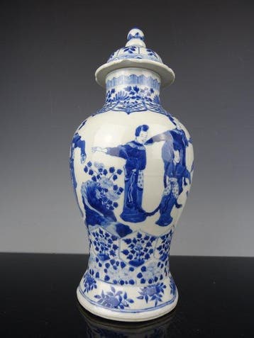 Vaas - Porselein - China - Qing Dynastie (1644-1911) - 38