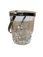 Ijsemmer - Glas, Metaal - Franse Art Deco, Antiek en Kunst
