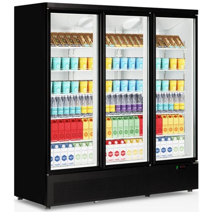 Koelkast | ATOM MAXI | 1664L | Zwart | -1°C/+10°C |, Zakelijke goederen, Horeca | Keukenapparatuur, Nieuw in verpakking, Verzenden