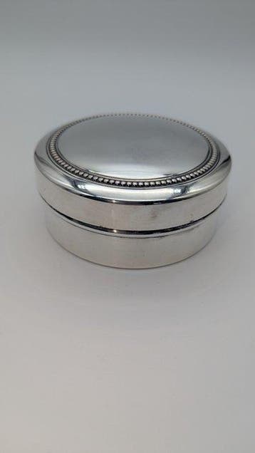 Orfèvrerie de France - Boîte à bijoux - Plaqué(e) argent