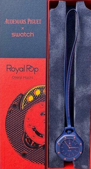 Swatch Royal Pop - Swatch × Audemars Piguet ORENJI HACHI -