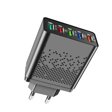 DrPhone HALOXVI 48W 5 USB Poorten Snel Lader – Multi Poort, Télécoms, Verzenden