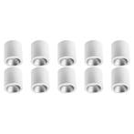 Opbouwspot 10 Pack Pragmi Cliron Pro met GU10 fitting - Stij, Verzenden