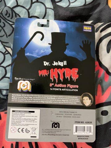 Mego - Speelgoed Mr. Hyde 8-Inch Vintage Action Figure -