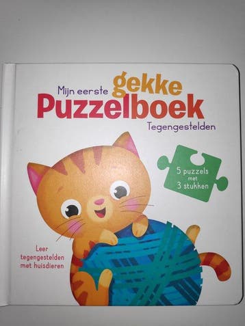 Mijn eerste gekke puzzelboek 9789464224979, Verzenden
