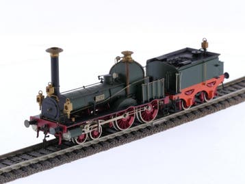 Schaal H0 Metropolitan 720 stoomlocomotief 2/4 Rhein-Reus..., Ophalen of Verzenden, Locomotief
