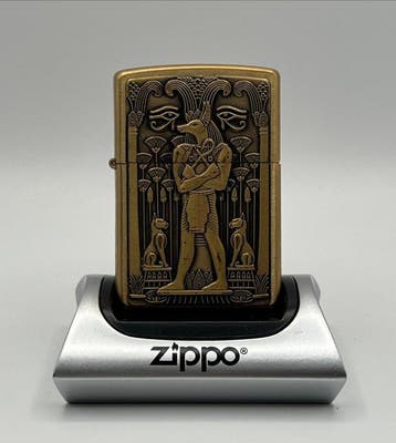 Zippo - Fox Headed Man “Anubis” Egyptian Mythology - A XV, Nieuw