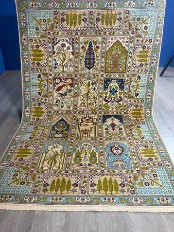 Kairouan Jardin - Vloerkleed - 222 cm - 140 cm, Nieuw
