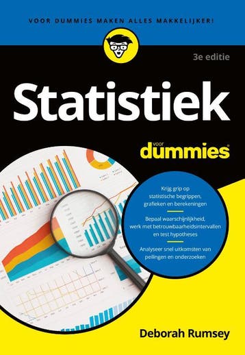 Statistiek Voor Dummies | Deborah J. Rumsey | Nieuw, Verzenden, Deborah J. Rumsey
