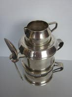 MILLS - Koffiepot - 8-delige koffiefilter - Verzilverd,
