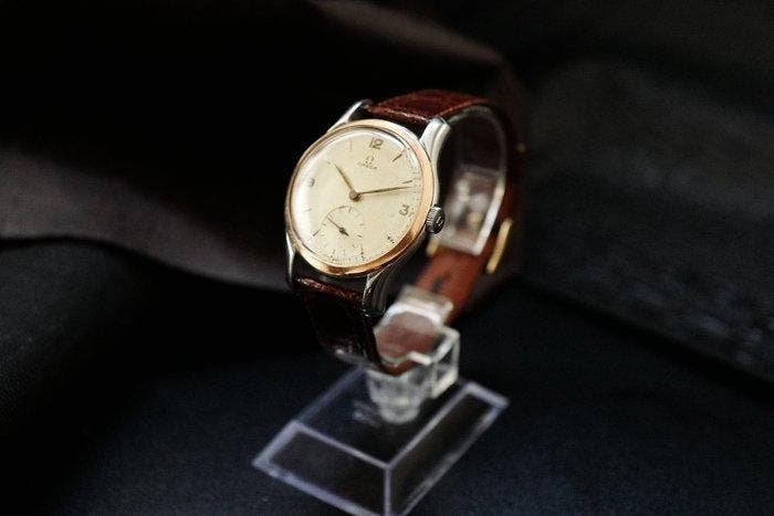 Omega - Type Calatrava Jumbo Rose Gold Bezel - Heren -, Handtassen en Accessoires, Horloges | Heren